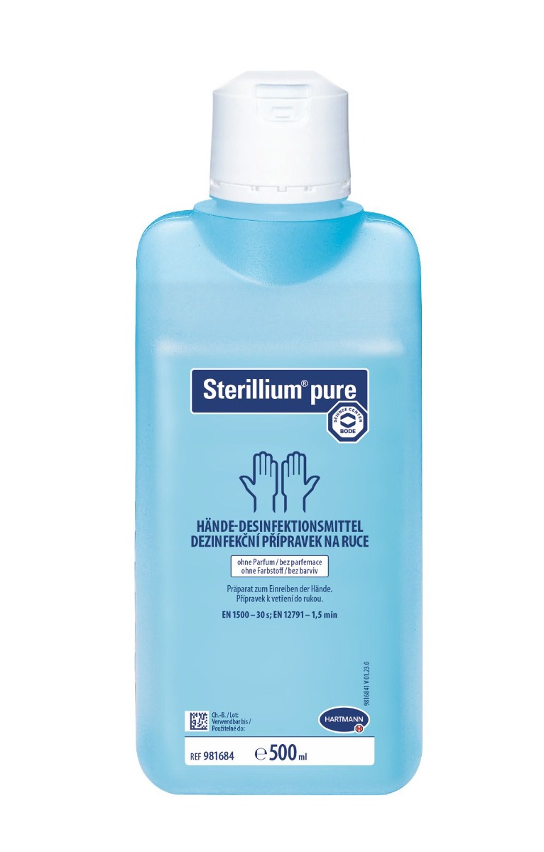 Hartmann Sterillium Pure dezinfekce rukou 500 ml Hartmann