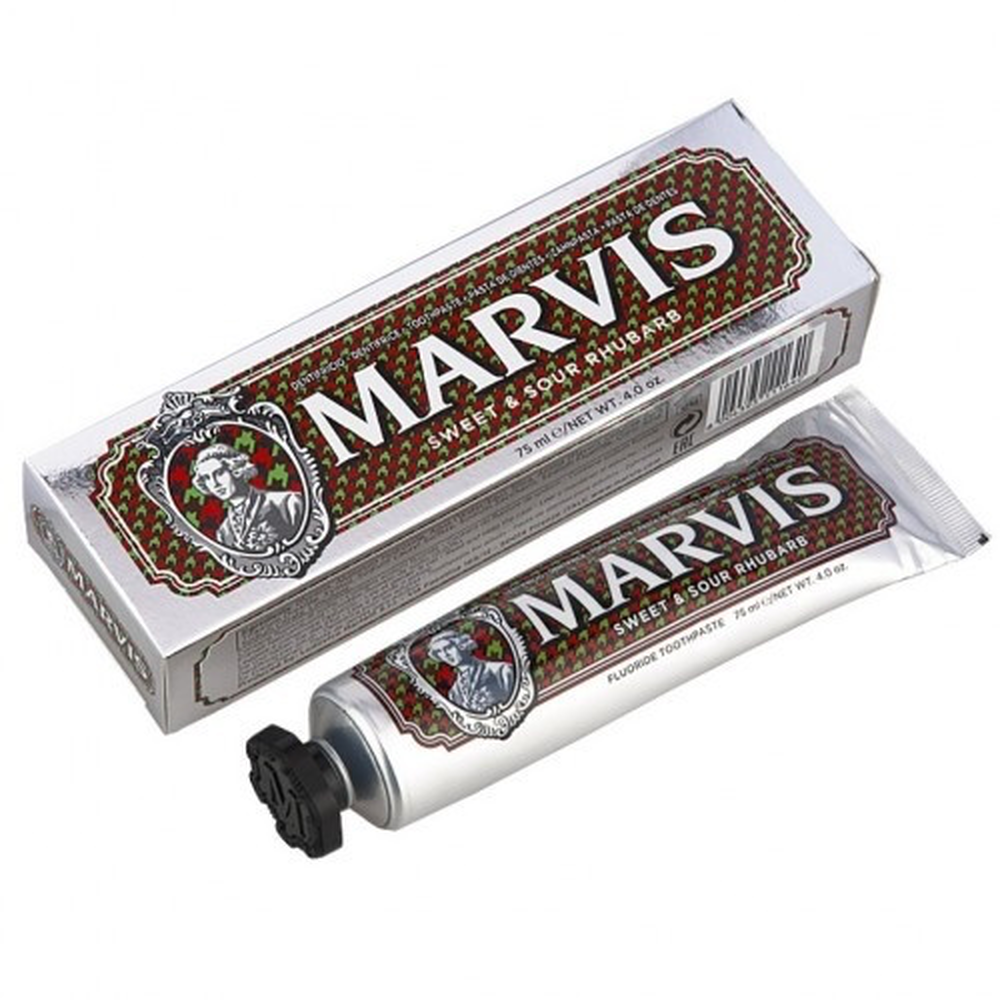 Marvis Sweet & Sour Rhubarb Toothpaste 75 ml (rebarbora