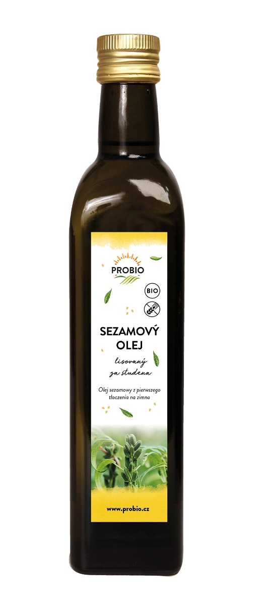 PROBIO Olej sezamový lisovaný za studena BIO 500 ml PROBIO