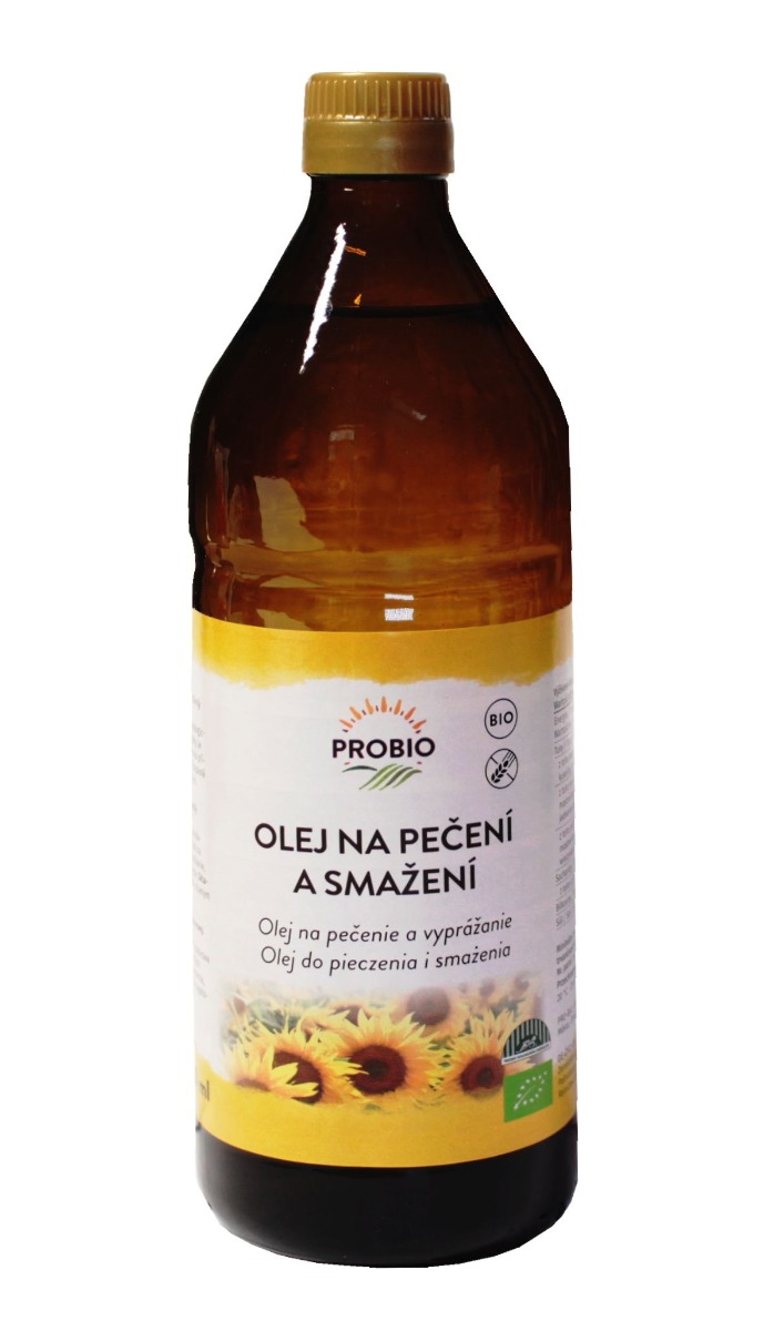 PROBIO Olej slunečnicový na pečení a smažení BIO 750 ml PROBIO