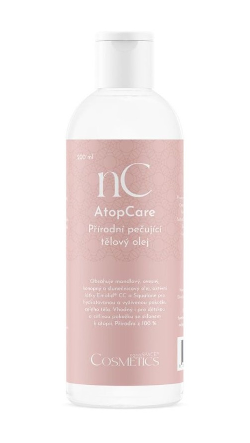 nanoSPACE Cosmetics AtopCare Přírodní pečující tělový olej 200 ml nanoSPACE Cosmetics