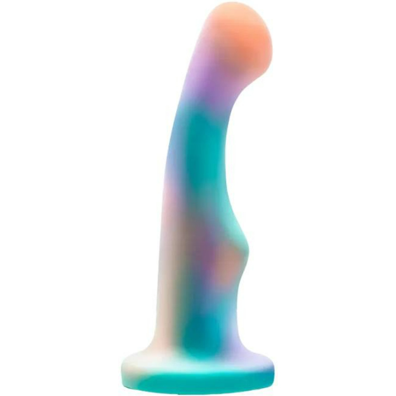 AVANT Silikonové dildo s přísavkou Opal Dreams Aqua 15