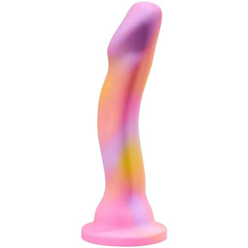 AVANT Silikonové dildo s přísavkou Sun's Out Pink 19