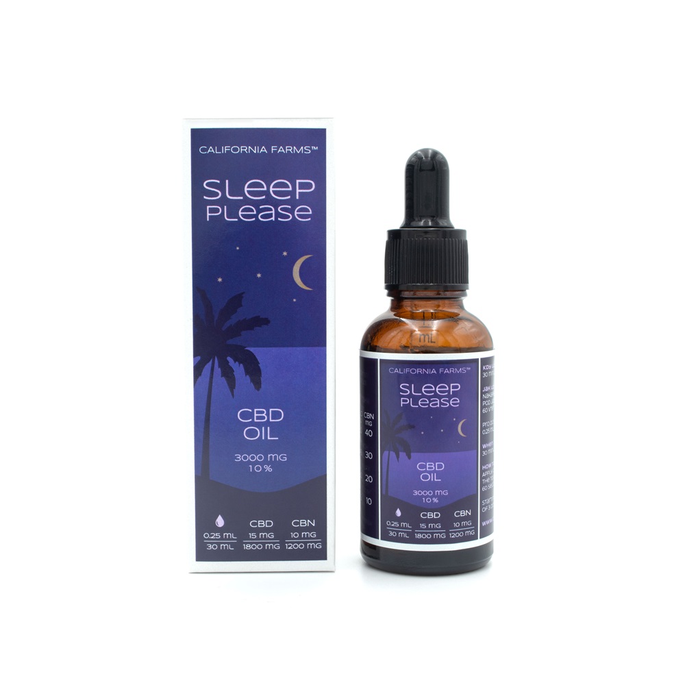 California Farms Sleep please CBD oil 30 ml California Farms