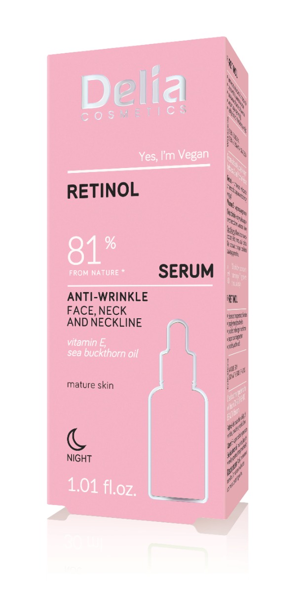 Delia Retinol Sérum proti vráskám na obličej