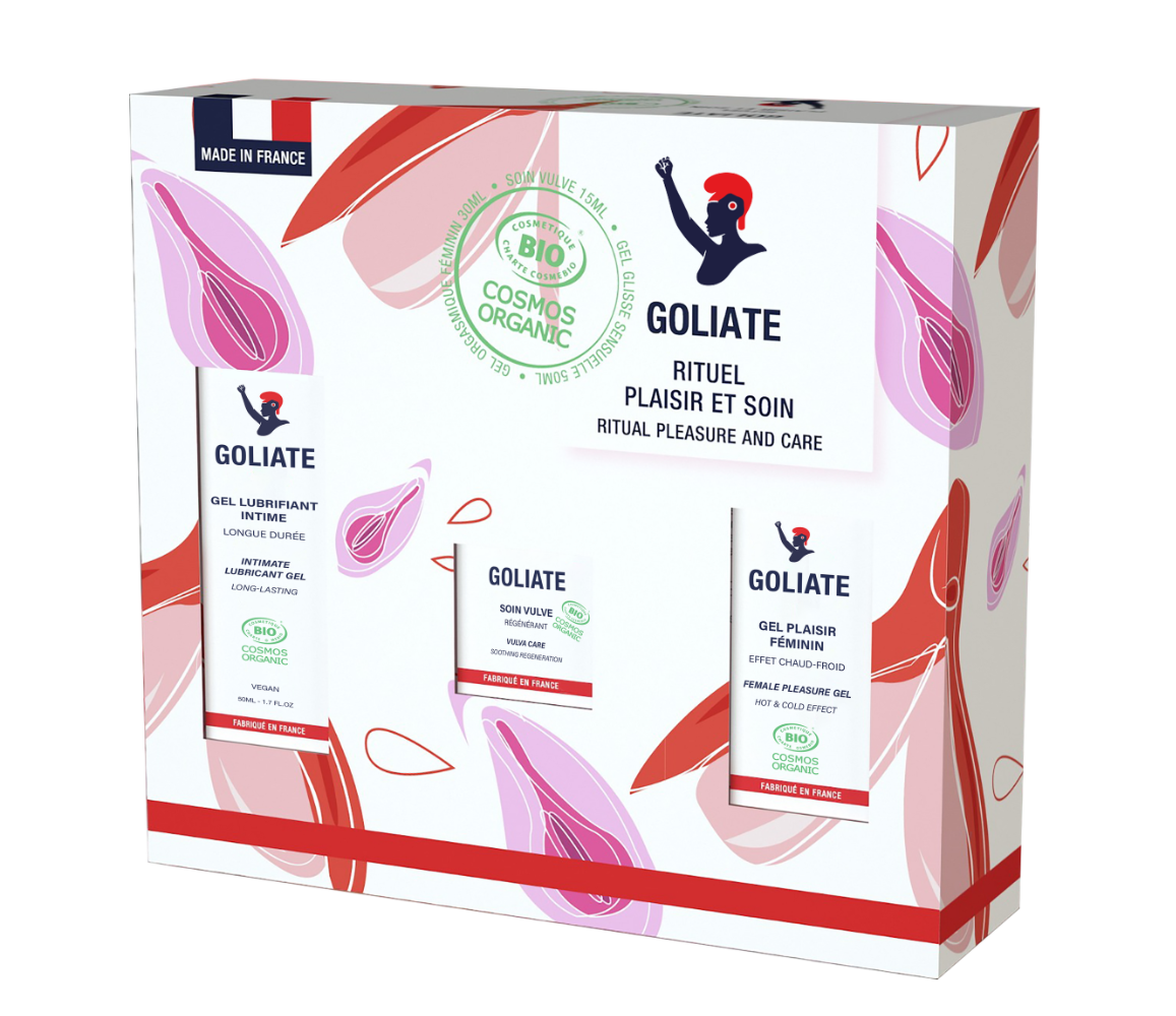 Goliate Erotická sada Péče a potěšení - Ritual Pleasure & Care BIO Goliate