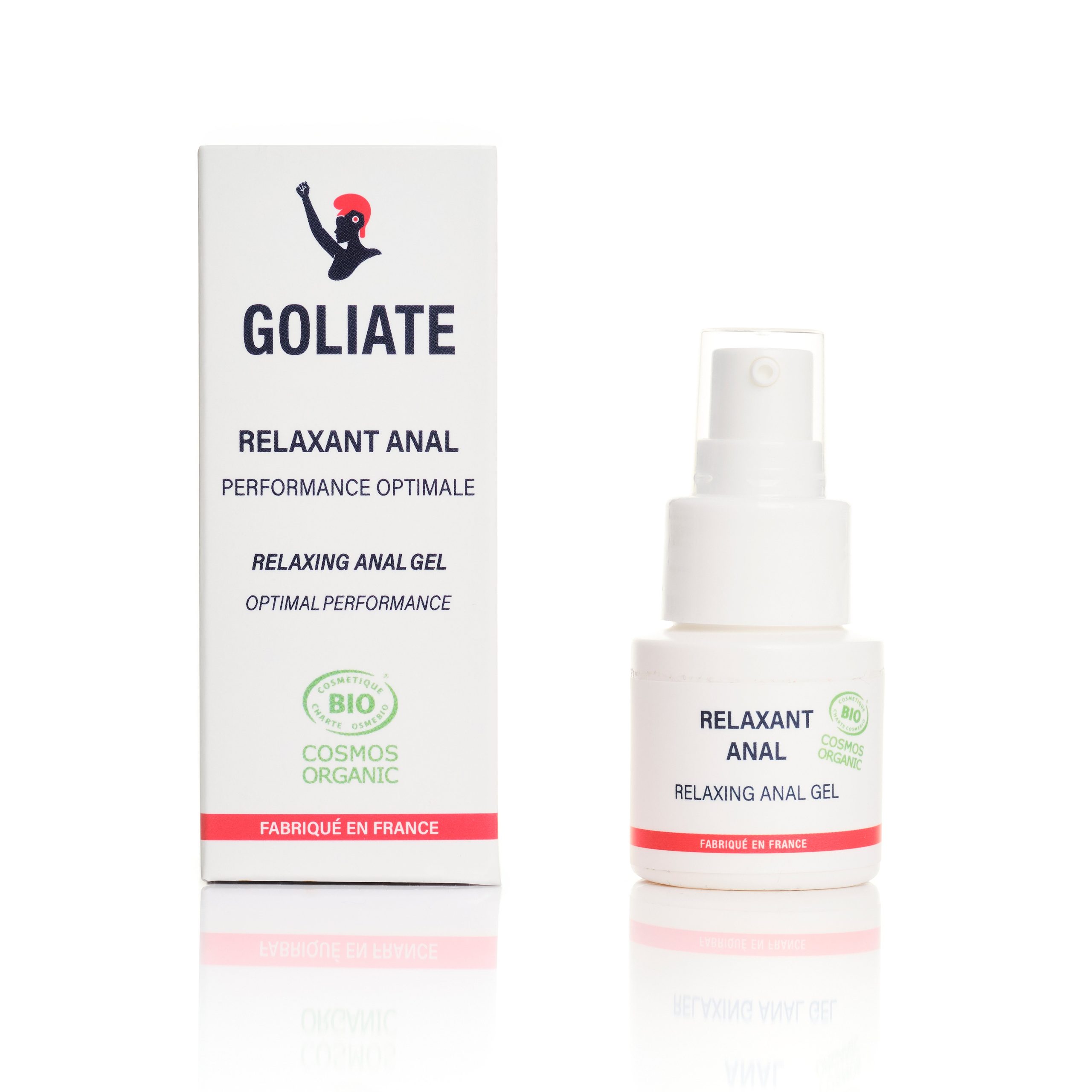 Goliate Uvolňující anální gel Relaxant BIO (30 ml) Goliate