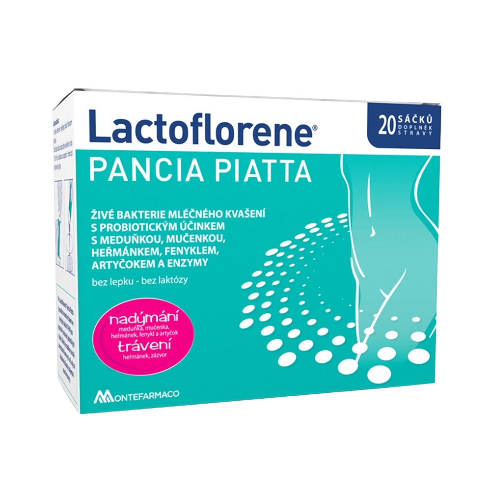 Lactoflorene PANCIA PIATTA 20 sáčků Lactoflorene