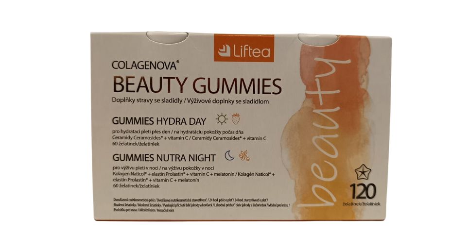 Liftea Colagenova Beauty Gummies 120 ks Liftea