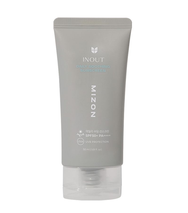 Mizon Inout Daily Soothing Sunscreen SPF50 opalovací krém na obličej 50 ml Mizon