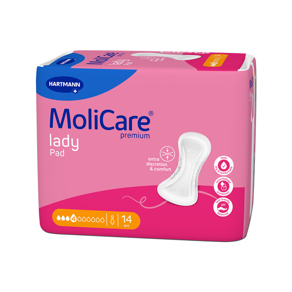 MoliCare Premium Lady 4 kapky inkontinenční vložky 14 ks MoliCare