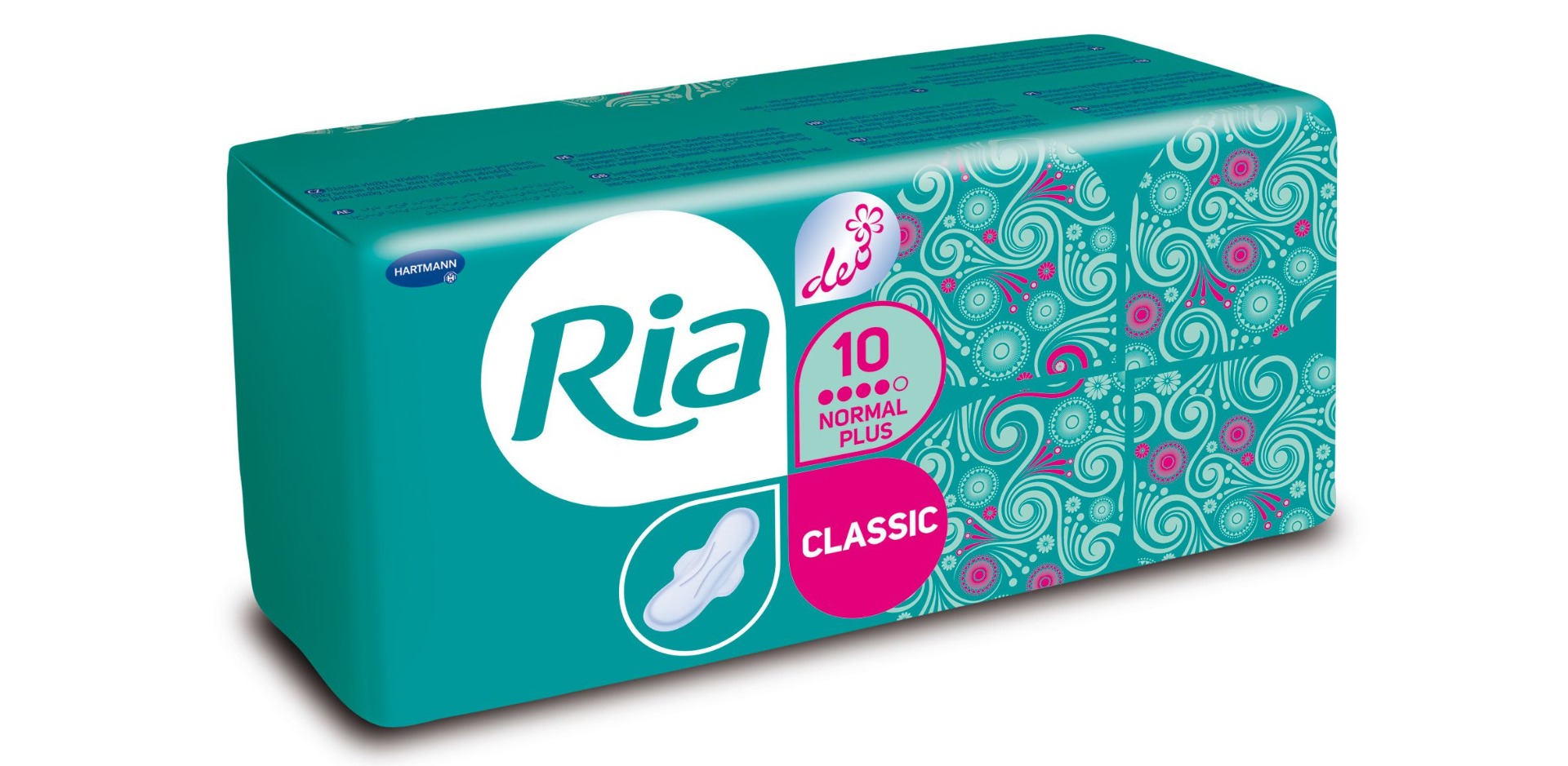 Ria Classic Normal Plus menstruační vložky 10 ks Ria