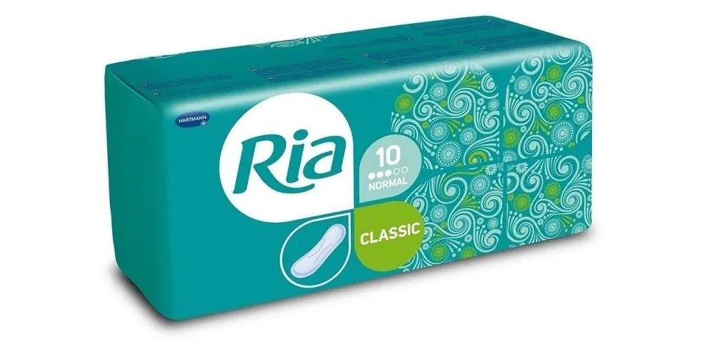 Ria Classic Normal menstruační vložky 10 ks Ria