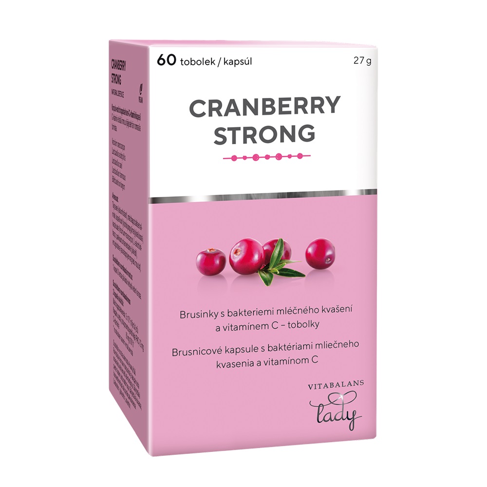 Vitabalans Cranberry Strong 60 tobolek Vitabalans